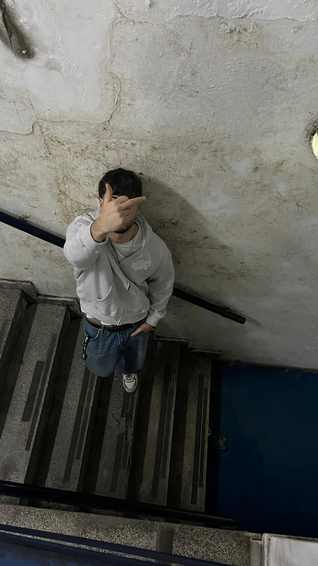 ZIPPER ROSARIO LIGHT GREY