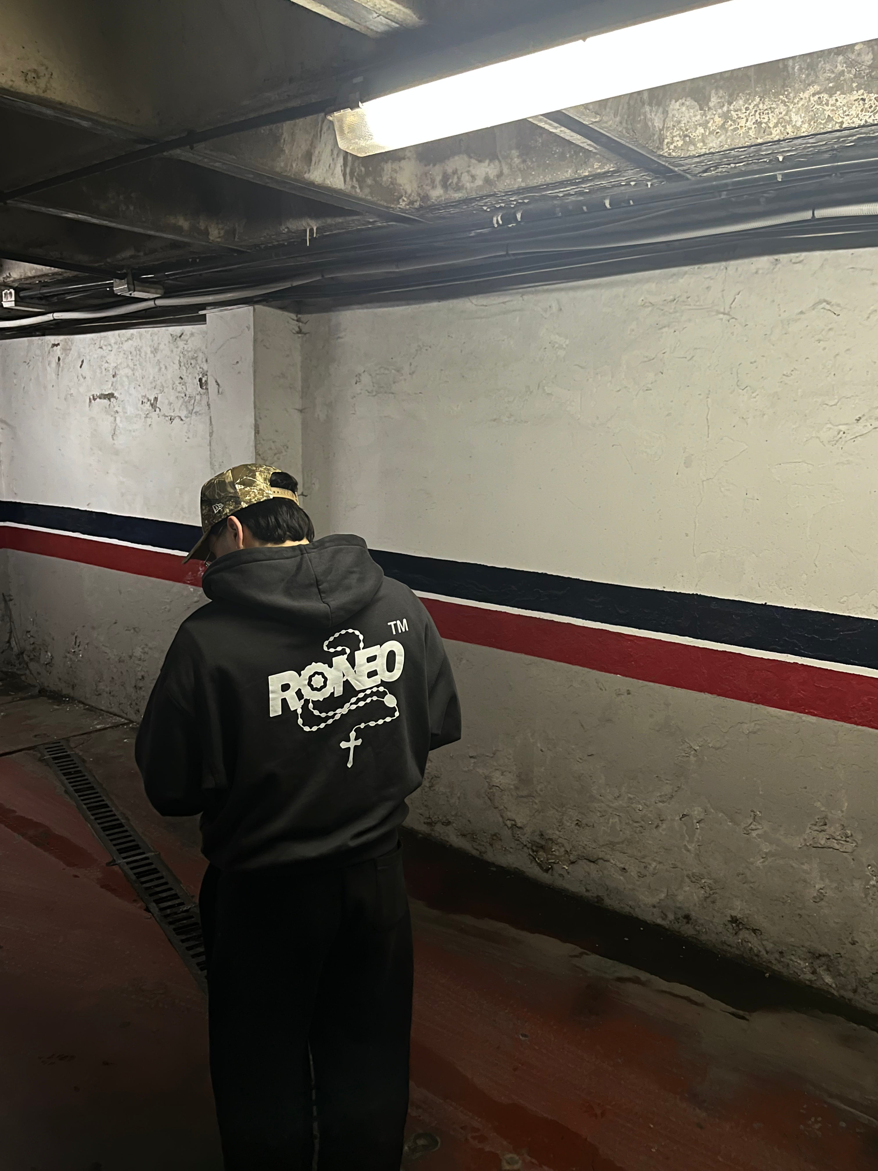 ZIPPER ROSARIO DARK GREY