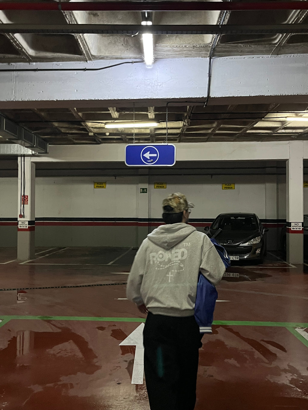 ZIPPER ROSARIO LIGHT GREY