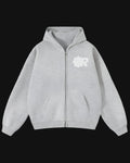 ZIPPER ROSARIO LIGHT GREY